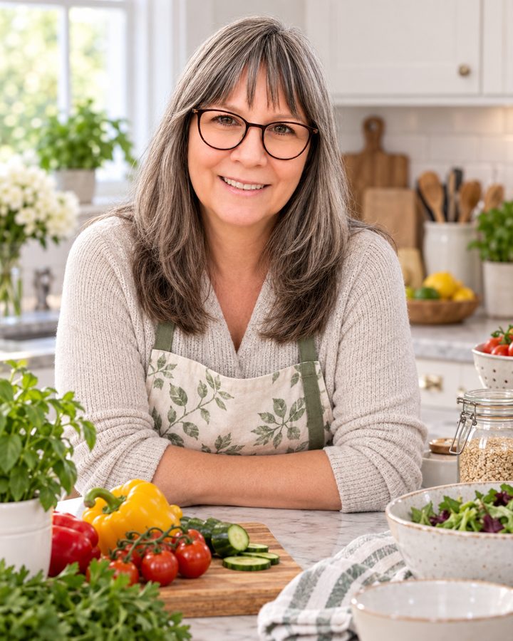Marion Schanné in ihrer Hausküche